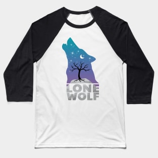 howling wolf Baseball T-Shirt